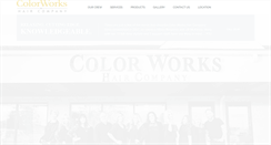 Desktop Screenshot of colorworkshairco.com